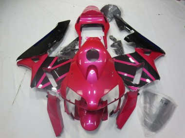 Pink & Schwarz 03-04 Honda CBR600RR Verkleidung