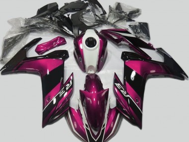 Pink & Schwarz Glänzend 15-18 Yamaha R3 Verkleidung