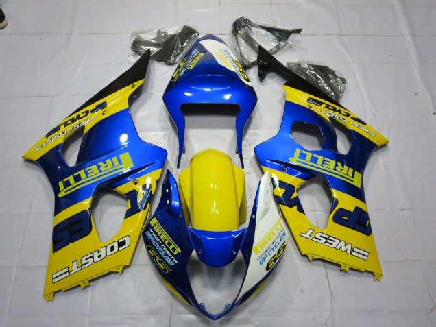 Pirelli 03-04 Suzuki GSXR 1000 Verkleidung Pirelli 03-04 Suzuki GSXR 1000 Verkleidung