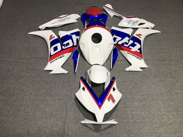 Racing-Design Weiß 12-16 Honda CBR1000RR Verkleidung Racing-Design Weiß 12-16 Honda CBR1000RR Verkleidung