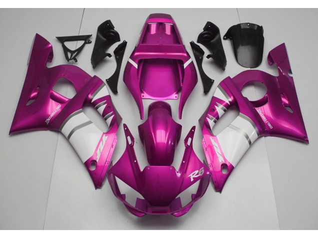 Rosa & Weiß 98-02 Yamaha R6 Verkleidung Rosa & Weiß 98-02 Yamaha R6 Verkleidung