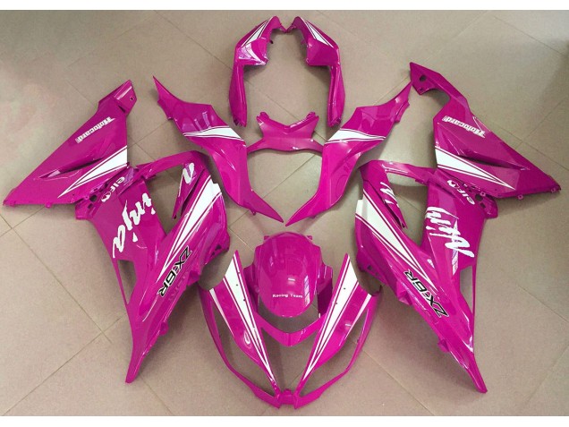 Rosa Ninja 13-18 Kawasaki ZX6R Verkleidung Rosa Ninja 13-18 Kawasaki ZX6R Verkleidung