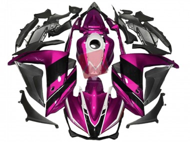 Rosa Schwarz & Weiß 15-18 Yamaha R3 Verkleidung