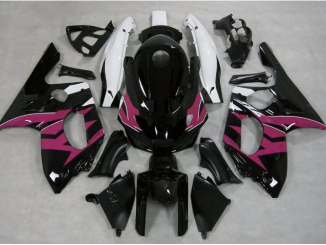 Rosa Schwarz & Weiß 98-07 Yamaha YZF600 Verkleidung Rosa Schwarz & Weiß 98-07 Yamaha YZF600 Verkleidung