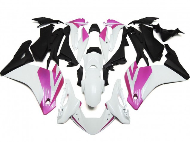 Rosa & Weißer Glanz 11-14 Honda CBR250RR Verkleidung Rosa & Weißer Glanz 11-14 Honda CBR250RR Verkleidung