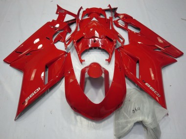 Rot 1098 07-14 Ducati 848 1098 1198 Verkleidung