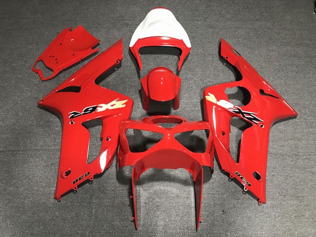 Rot 636 03-04 Kawasaki ZX6R Verkleidung Rot 636 03-04 Kawasaki ZX6R Verkleidung