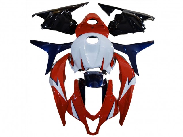 Rot & Blau Glänzend 09-12 Honda CBR600RR Verkleidung Rot & Blau Glänzend 09-12 Honda CBR600RR Verkleidung