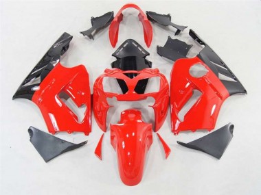 Rot Glänzend 02-05 Kawasaki ZX12R Verkleidung