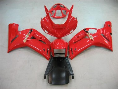 Rot Glänzend 03-04 Kawasaki ZX6R Verkleidung