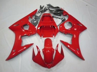 Rot Glänzend 03-04 Yamaha R6 Verkleidung