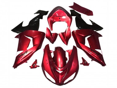 Rot Glänzend 06-07 Kawasaki ZX10R Verkleidung