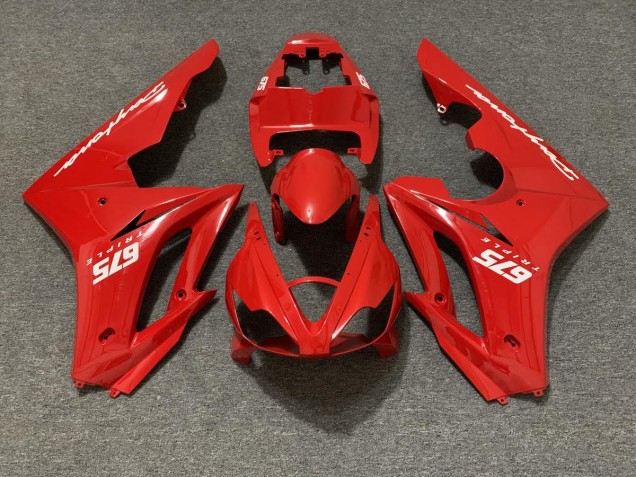 Rot Glänzend 06-08 Triumph Daytona 675 Verkleidung Rot Glänzend 06-08 Triumph Daytona 675 Verkleidung