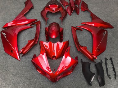 Rot Glänzend 07-08 Yamaha R1 Verkleidung