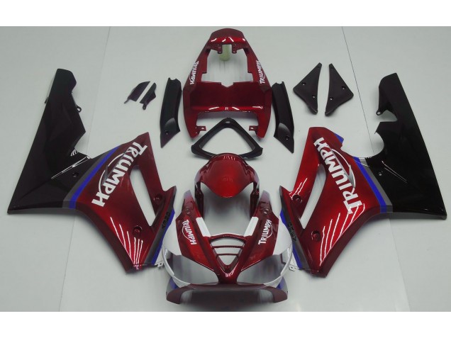Rot Glänzend 09-12 Triumph Daytona 675 Verkleidung Rot Glänzend 09-12 Triumph Daytona 675 Verkleidung