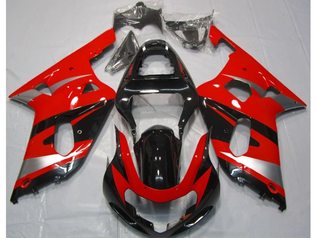 Rot OEM-Stil 01-03 Suzuki GSXR 600-750 Verkleidung Rot OEM-Stil 01-03 Suzuki GSXR 600-750 Verkleidung
