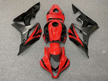 Rot OEM Stil & Grau 07-08 Honda CBR600RR Verkleidung