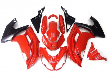 Rot Schwarz 12-16 Kawasaki Ninja 650R Verkleidung