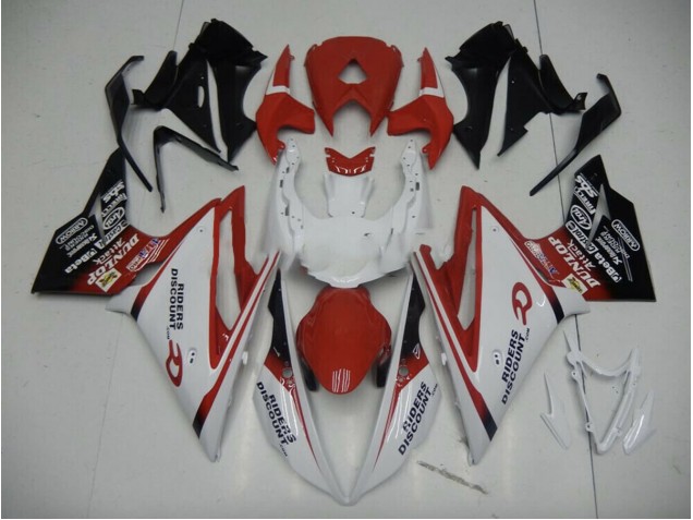 Rot Schwarz Fade 13-16 Triumph Daytona 675 Verkleidung Rot Schwarz Fade 13-16 Triumph Daytona 675 Verkleidung