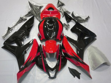 Rot & Schwarz OEM-Design 07-08 Honda CBR600RR Verkleidung