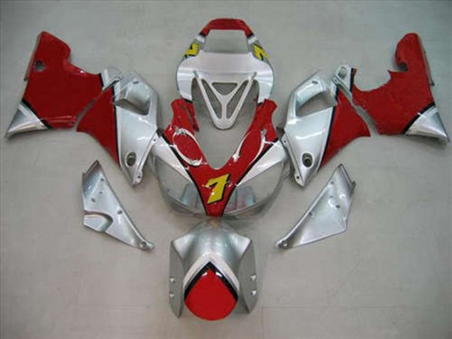 Rot-Silber 98-99 Yamaha R1 Verkleidung Rot-Silber 98-99 Yamaha R1 Verkleidung