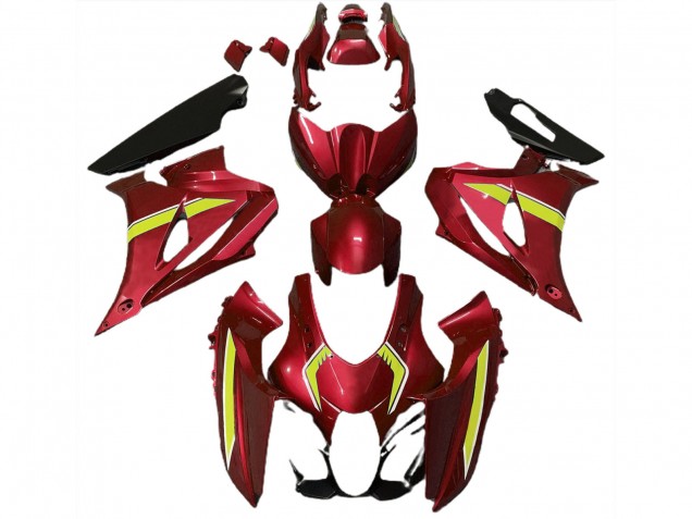 Rot Stil 17-23 Suzuki GSXR 1000 Verkleidung Rot Stil 17-23 Suzuki GSXR 1000 Verkleidung
