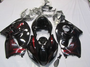 Rot Tiefglanz 97-07 Suzuki GSXR 1300 Verkleidung
