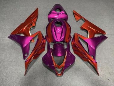 Rot & Violett 07-08 Honda CBR600RR Verkleidung