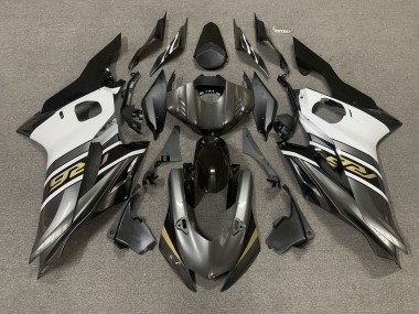 Rotgussgrau & Gold 17-21 Yamaha R6 Verkleidung