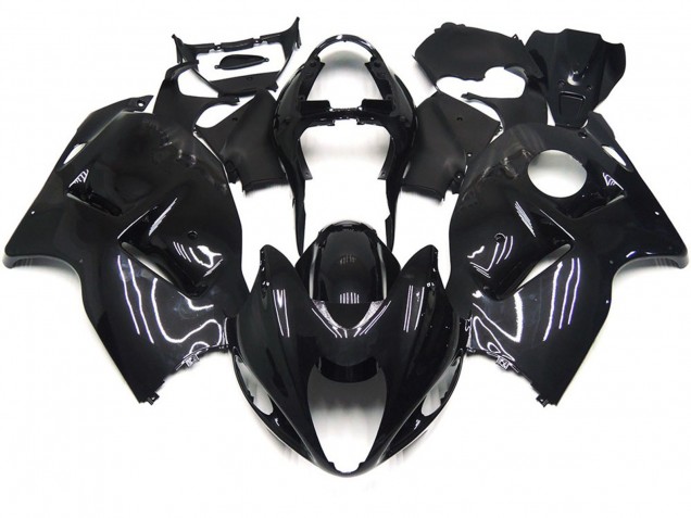 Schlichte Glanz Schwarz 97-07 Suzuki GSXR 1300 Verkleidung Schlichte Glanz Schwarz 97-07 Suzuki GSXR 1300 Verkleidung
