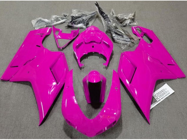 Schlichte Glanzrosa 07-14 Ducati 848 1098 1198 Verkleidung Schlichte Glanzrosa 07-14 Ducati 848 1098 1198 Verkleidung