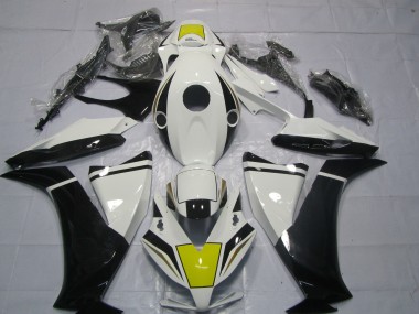 Schwarz & Weiß 12-16 Honda CBR1000RR Verkleidung