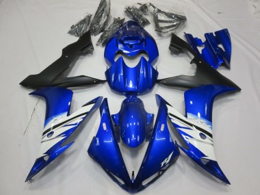Schwarz Blau & Weiß 04-06 Yamaha R1 Verkleidung