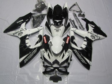 Schwarz Corona 08-10 Suzuki GSXR 600-750 Verkleidung