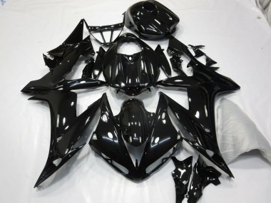Schwarz Glänzend 04-06 Yamaha R1 Verkleidung