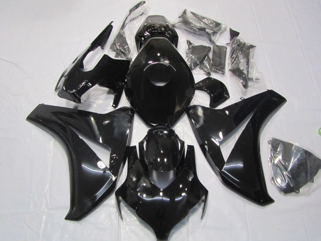 Schwarz Glänzend 08-11 Honda CBR1000RR Verkleidung Schwarz Glänzend 08-11 Honda CBR1000RR Verkleidung