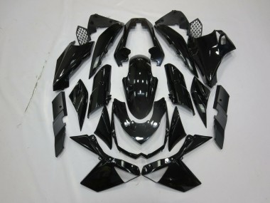 Schwarz Glänzend 10-13 Kawasaki Z1000 Verkleidung