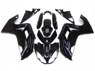 Schwarz Glänzend 12-16 Kawasaki Ninja 650R Verkleidung