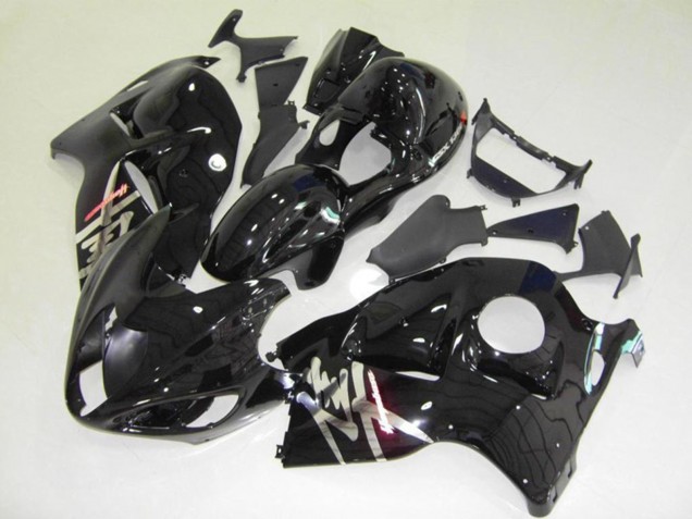Schwarz Glänzend 97-07 Suzuki GSXR 1300 Verkleidung Schwarz Glänzend 97-07 Suzuki GSXR 1300 Verkleidung