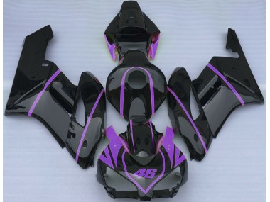 Schwarz Glänzend & Lila 04-05 Honda CBR1000RR Verkleidung