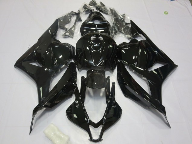 Schwarz Glänzend OEM Stil 09-12 Honda CBR600RR Verkleidung Schwarz Glänzend OEM Stil 09-12 Honda CBR600RR Verkleidung