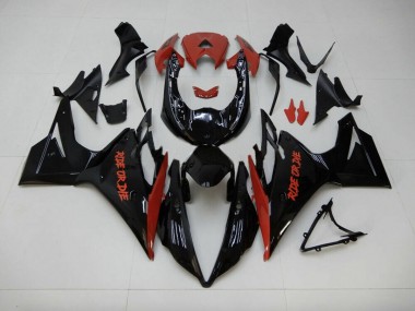 Schwarz Glänzend Stil 13-16 Triumph Daytona 675 Verkleidung