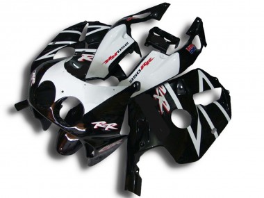 Schwarz Mit Floro Gelb 90-98 Honda CBR250RR Verkleidung