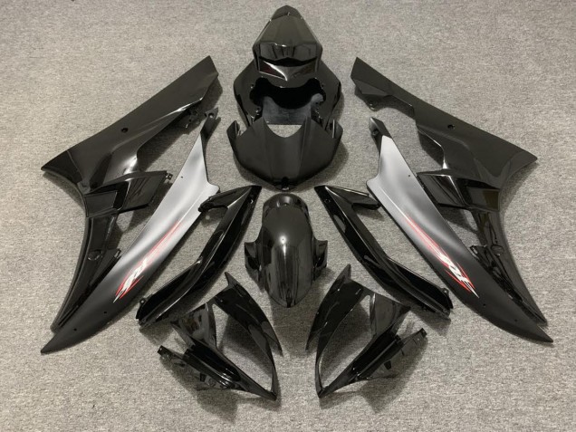 Schwarz Ninja 06-07 Yamaha R6 Verkleidung Schwarz Ninja 06-07 Yamaha R6 Verkleidung