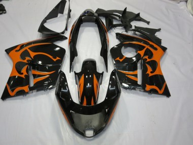 Schwarz & Orange 96-07 Honda CBR1100XX Verkleidung