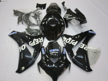 Schwarz Repsol 08-11 Honda CBR1000RR Verkleidung