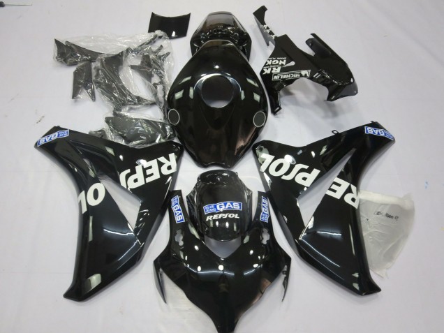 Schwarz Repsol 08-11 Honda CBR1000RR Verkleidung Schwarz Repsol 08-11 Honda CBR1000RR Verkleidung