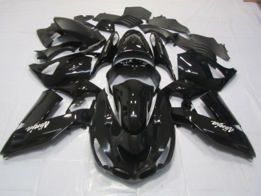 Schwarz Rot 06-11 Kawasaki ZX14R Verkleidung