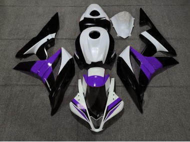 Schwarz Weiß & Rot 07-08 Honda CBR600RR Verkleidung