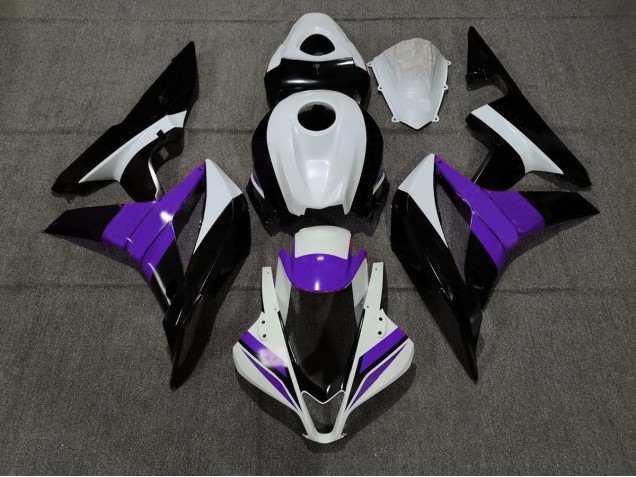 Schwarz Weiß & Rot 07-08 Honda CBR600RR Verkleidung Schwarz Weiß & Rot 07-08 Honda CBR600RR Verkleidung